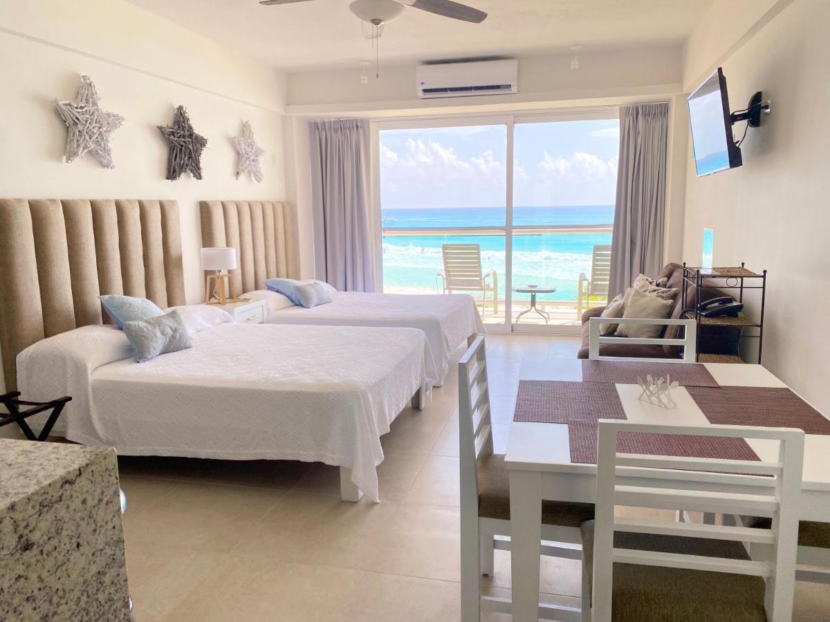 Salvia - Beachfront Studio Cancún Extérieur photo