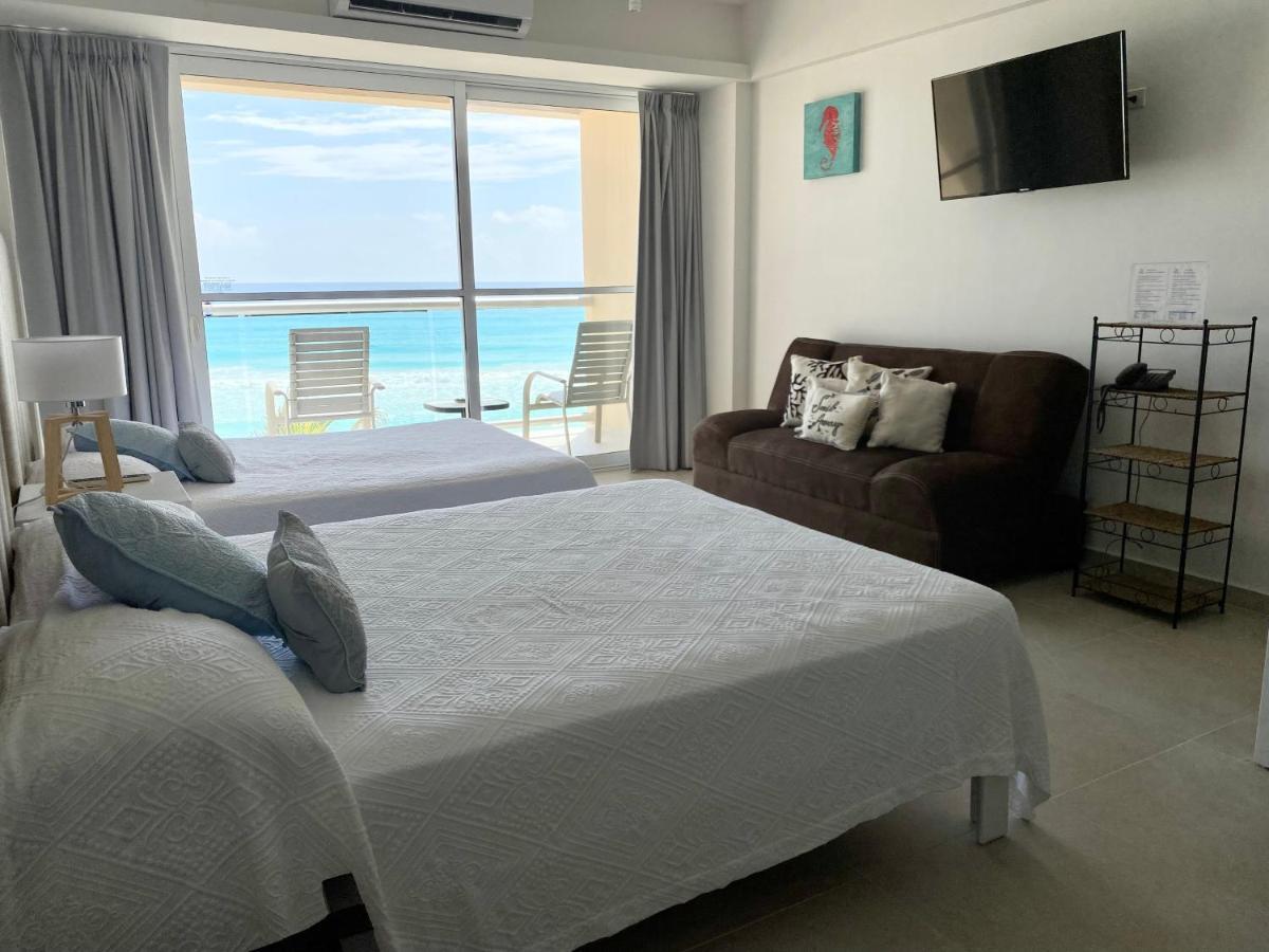 Salvia - Beachfront Studio Cancún Extérieur photo