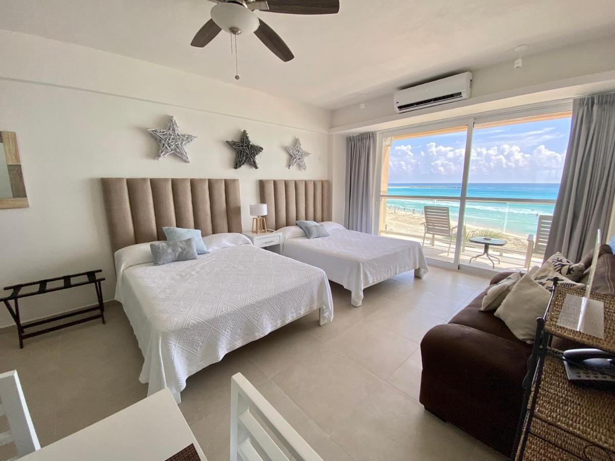 Salvia - Beachfront Studio Cancún Extérieur photo